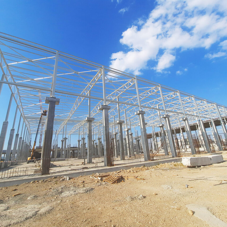 Mosb Fabrika Binası Yapısal Çelik Konstrüksiyon