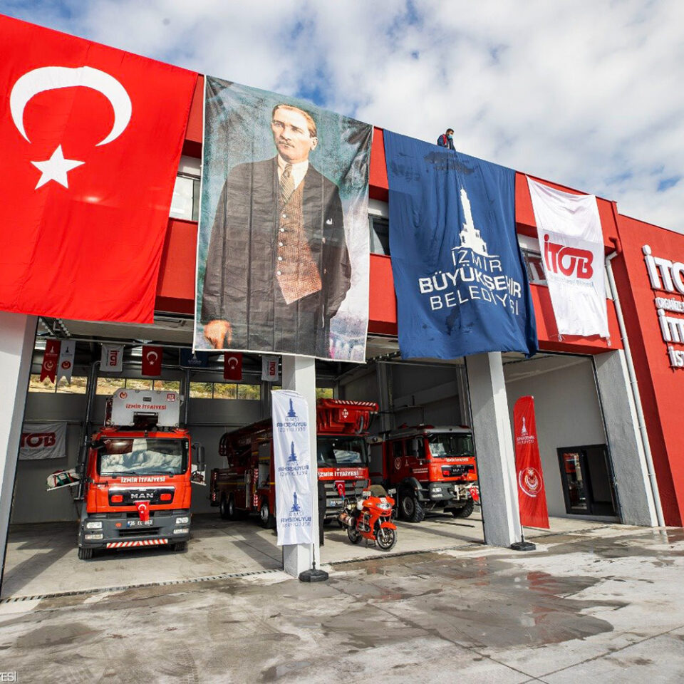 İtob Organize Sanayi Bölgesi İtfaiye Binası İmalat Ve Montajı