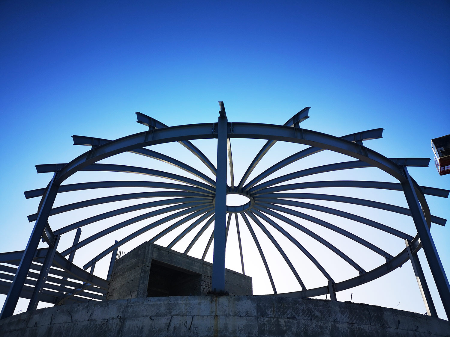 Rektörlük Binası Yapısal Çelik İşleri