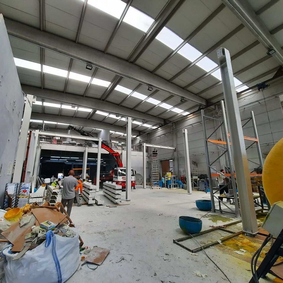 Gemas Industrial Plant Structural Steel Construction