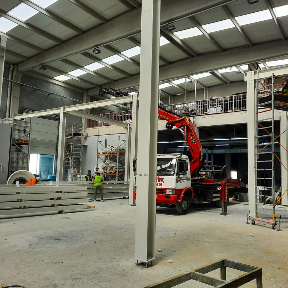 Gemas Industrial Plant Structural Steel Construction