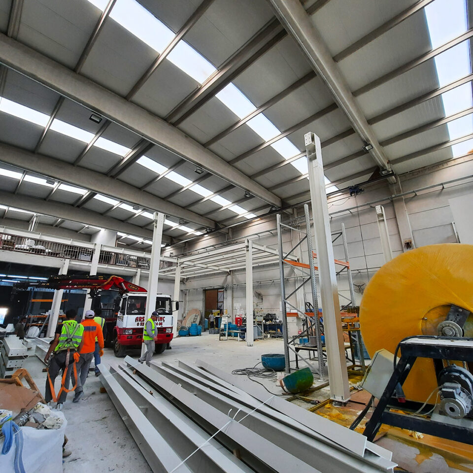Gemas Industrial Plant Structural Steel Construction