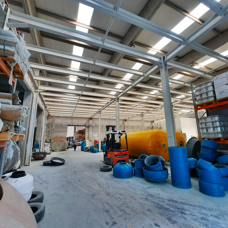 Gemas Industrial Plant Structural Steel Construction