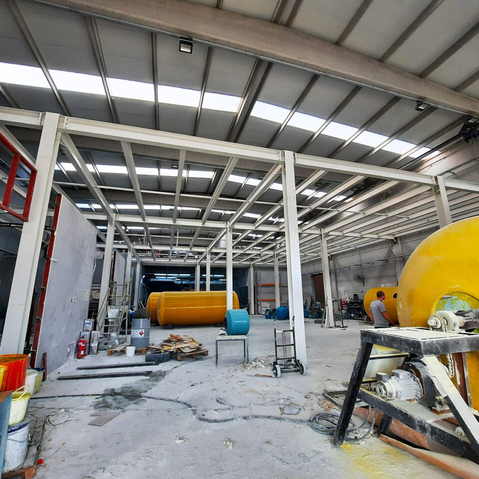 Gemas Industrial Plant Structural Steel Construction