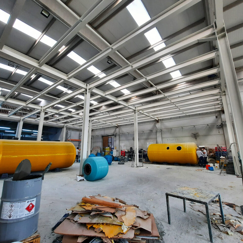 Gemas Industrial Plant Structural Steel Construction
