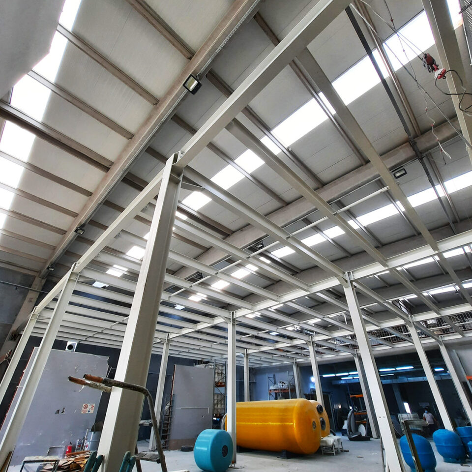 Gemas Industrial Plant Structural Steel Construction