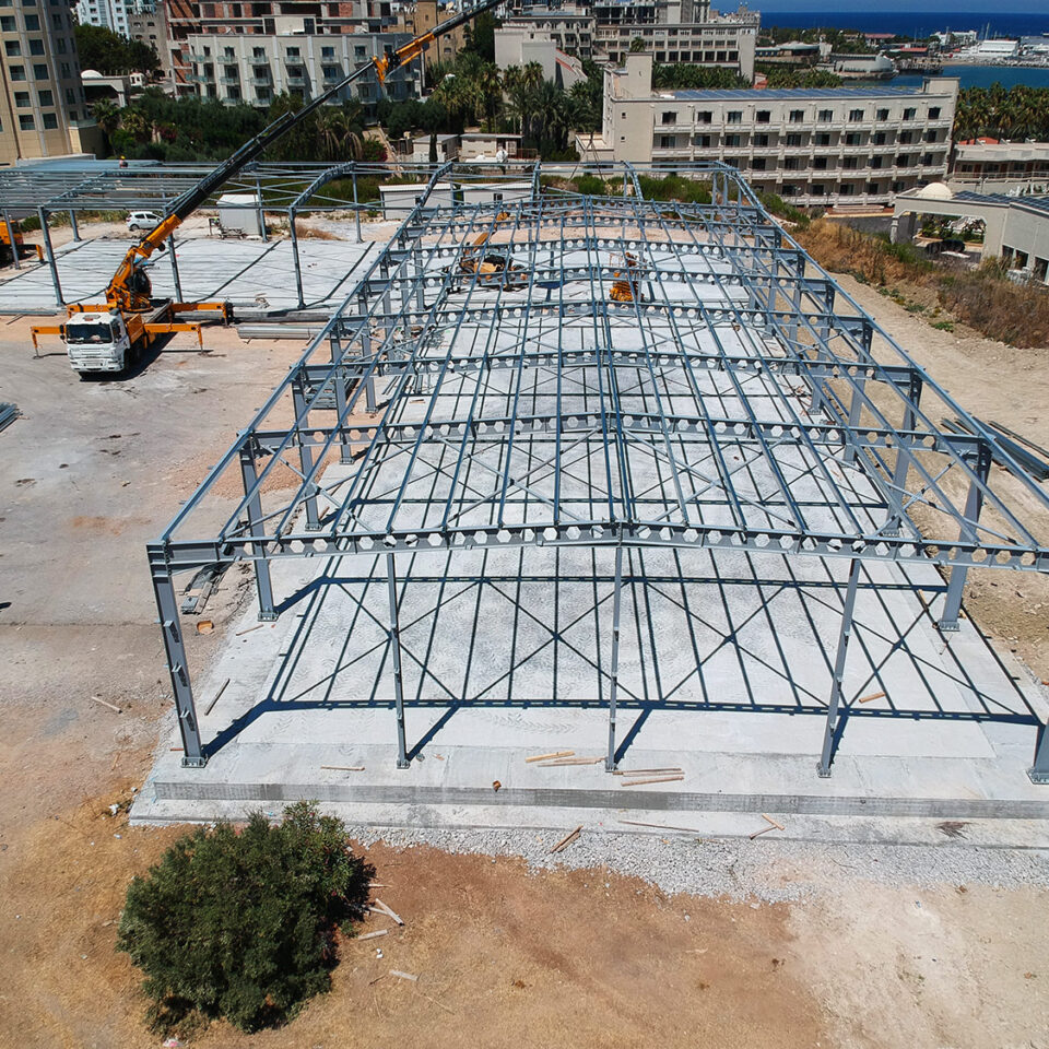 Girne Üniversitesi Yapısal Çelik Konstruksiyon Kıbrıs