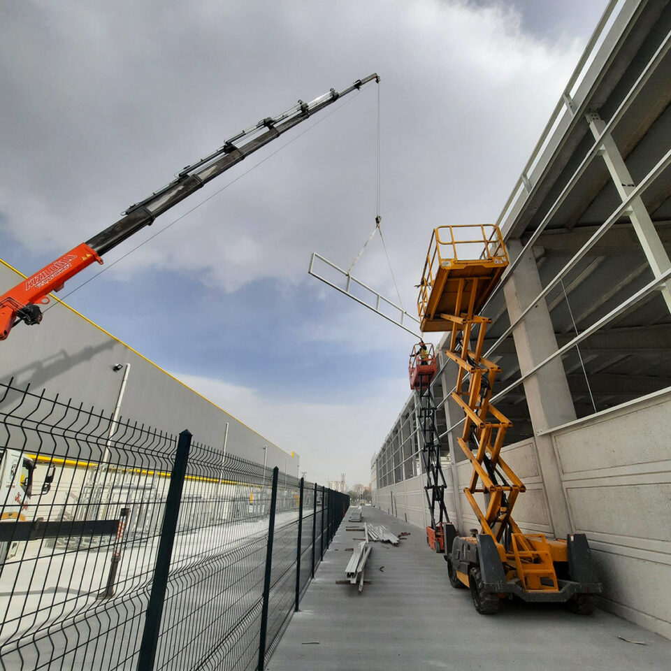 İlpea Cephe Konstrüksiyon Yapısal Çelik İmalatı