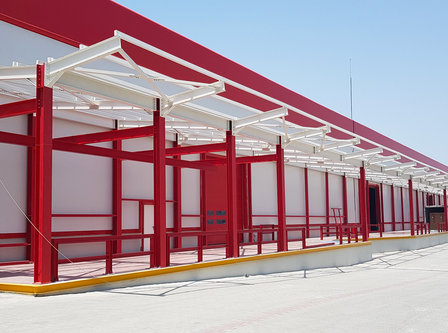 vestel fabrika yapısal çelik konstruksiyon